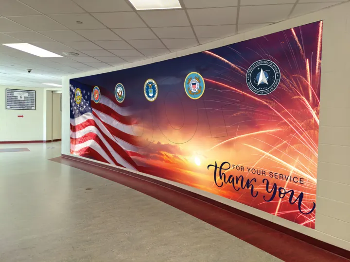 Wrap or mural
