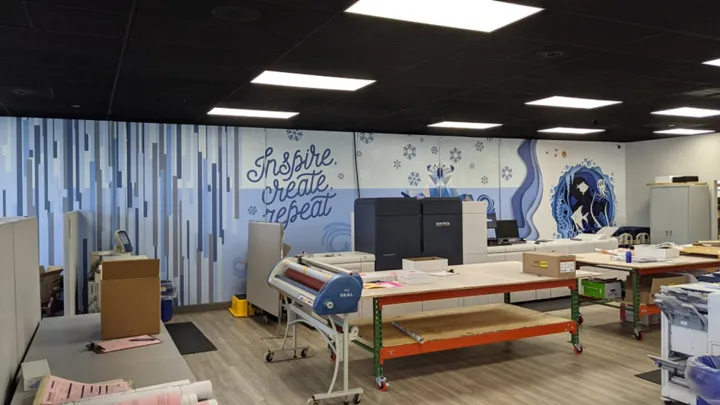Wrap or mural