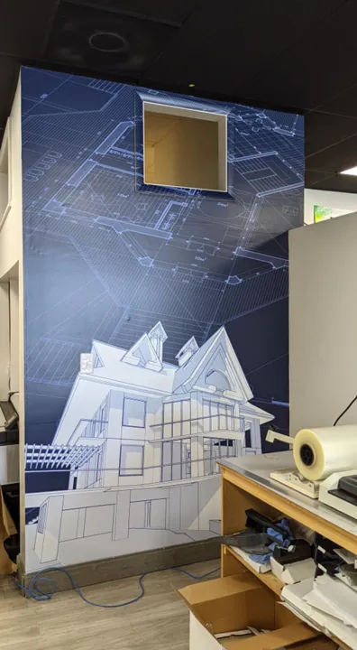 Wrap or mural