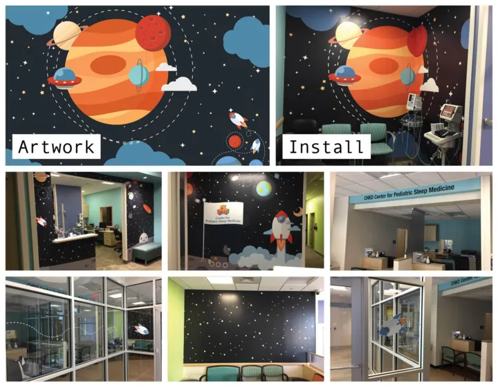 Wrap or mural